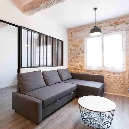 Chez Dominique - 2 Chbres 2-6pers Centre Migrainier T3 With Ac Apartment Antibes
