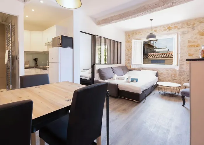 Chez Dominique - 2 Chbres 2-6pers Centre Migrainier T3 With Ac Antibes