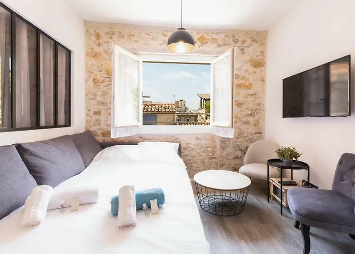 Chez Dominique - 2 Chbres 2-6pers Centre Migrainier T3 With Ac Apartman *