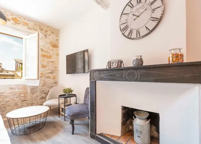 Chez Dominique - 2 Chbres 2-6pers Centre Migrainier T3 With Ac Antibes